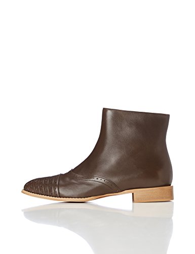 find. Botines de Piel para Mujer, Marrón (Brown), 40 EU