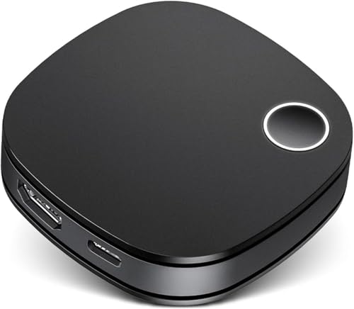 Image of ETZIN 4K HDR HDMI Receiver, 4K 60Hz HDMI 2.0 TV Projector Monitor, Support 2.4 /5GHz High Speed WiFi, Compatible with Ai-rplay, Android, Windows, Miracast Mirroring Display EPL-G54