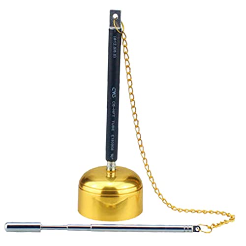 OFFSCH Buddhist Temple Accessory Hand Crafted Bronze Bell Prayer Bell Yin Qing