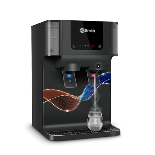 AO Smith Z9 Pro Black RO Water Purifier For Home | Ambient & Inst...