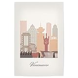 artboxONE Poster 30x20 cm Städte Skyline von Vancouver 