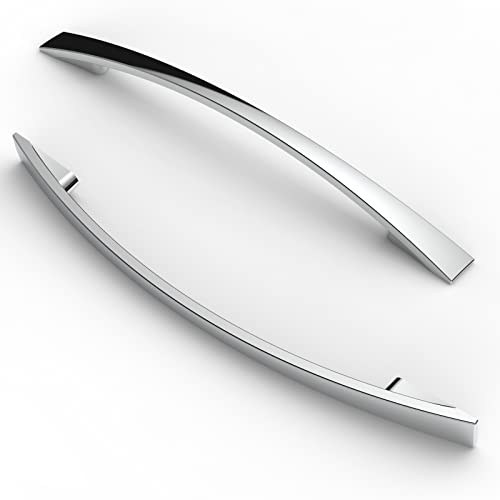 FURNIWARE Pack of 10 Cabinet Pulls, Zinc Alloy Drawer Pulls, Hardware Modern Kitchen Cabinet Door Handles