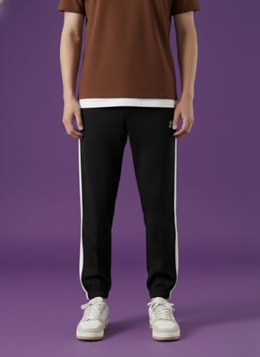Image of dockstreet Mens Baggy fit Jogger /Sweatpants /Gym Gear, Trouser, Loose Home Relaxed Pants