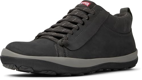Camper Botín para hombre Peu Pista Gm K300285, color gris oscuro 044, talla 43 EU, Gris Oscuro 044, 43 EU