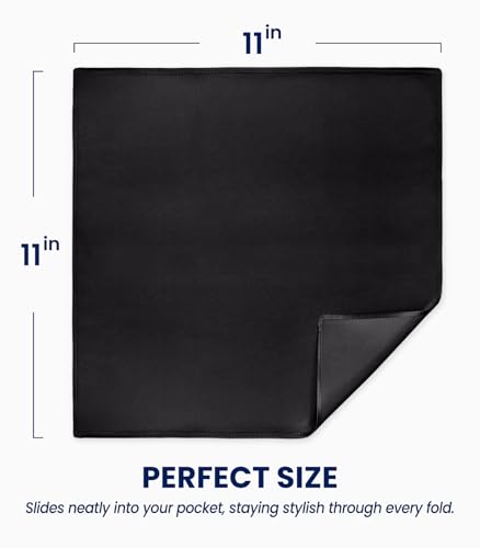 Image of Selected Hanky 100% Pure Silk Pocket Square for Men