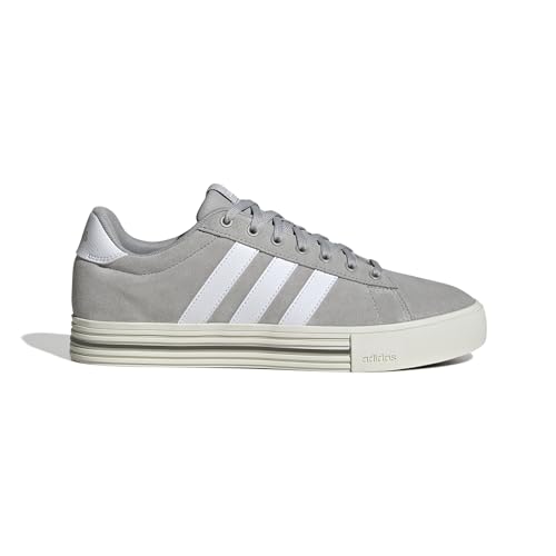 adidas Daily 4.0 Shoes, Zapatos Bajos Que no Son de fútbol Unisex Adulto, Grey Two/FTWR White/Off White, 43 EU