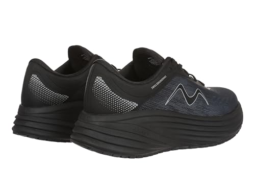 MBT M-3000 Lace Up Running Shoes in Black for Women3