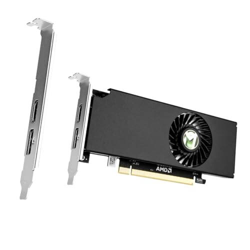 maxsun AMD Radeon RX 550 4GB GDDR5 ITX Computer PC Gaming Video Graphics Card GPU HDPC Low Profile 128-Bit DirectX 12 PCI Express X16 3.0, HDMI, DisplayPort