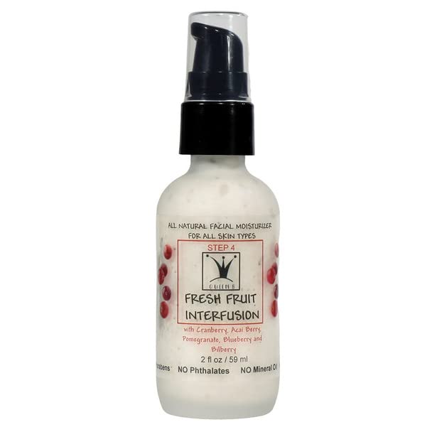 Queen B Fresh Fruit Interfusion Anti-Aging Facial Moisturizer 2oz