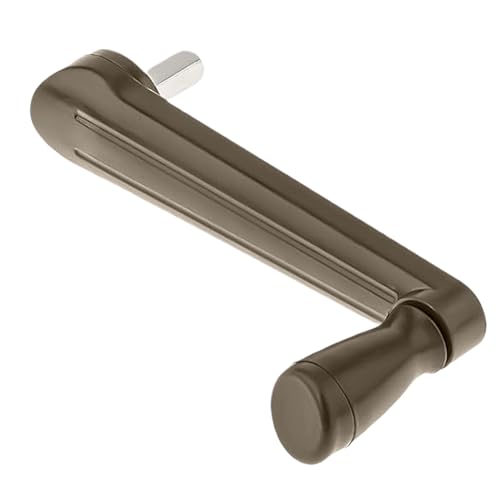 Walopola Repuesto de parasol de patio, mango de toldo de mesa, accesorios ligeros, manivela compacta para patio, jardín, parque, playa