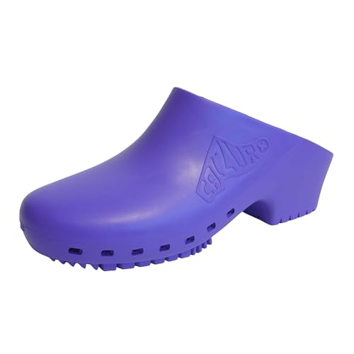 Image of CALZURO Classic Work Clogs Without Holes - Unisex Nursing Clogs - Non Slip Shoes - Autoclavable Rubber Kitchen Shoes for Women and Men -