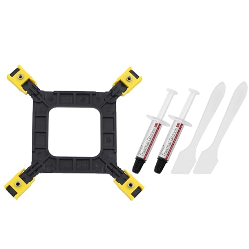 Placa trasera ajustable para placa madre Intel LGA 775 1150 1155 1156 1200 1366 1700 con pasta térmica GT-1 plateada 2 unidades (1g*2) miniatura 1