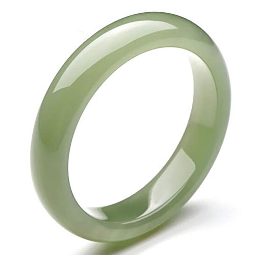 Preisvergleich Produktbild Jadearmband, AAA-Qualität, handgefertigt, natürlich, schöne Jade 58-65mm