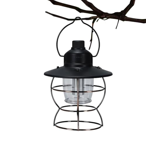 Lanterne camping LED vintage pour ne plus jamais manquer de lumière au jardin