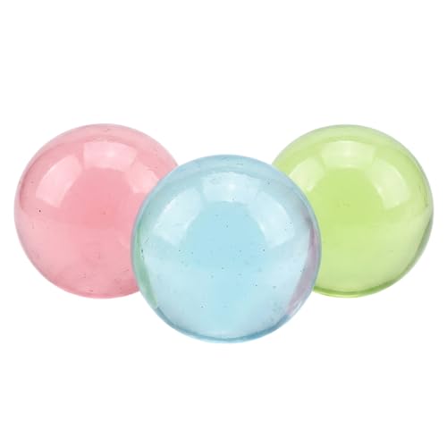 3pcs Coconut Oil Squishy Squishy Fidget Slow Rising Squishies Stress Balls for Focus and Relaxation Coconut Oil Stress Ball in Pink Blue and Green Colour Variants
