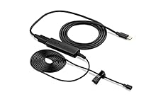 Premium lavalier microphone for iPhone, iPad, macOS, and Windows Professional microphone capsule captures speech clearly Studio quality Apogee converters pick up every detail Wired microphone provides sound quality superior to wireless lavaliers Inte...