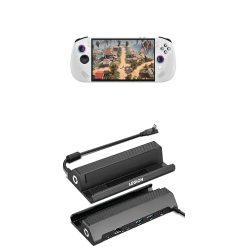 Image of Lenovo Legion Go S 8 inch Gaming Console (16GB /512GB) with AMD Ryzen Z2 Go & 120Hz Display + Legion Go 6-in-1 USB-C Hub Dock