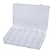 Joyfeel buy 1 Stück 36 Gitter Plastik Aufbewahrungsbox Transparent Sortimentskasten Schmuckschatulle zum Aufbewahren von Schmuck/Kopfseil/kleinem Gegenstand