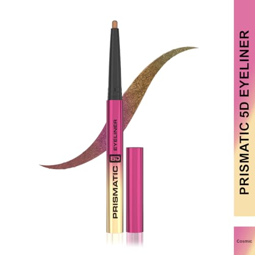 Image of Glam21 Prismatic 5D Eyeliner| Waterproof|Smudge proof|Long lasting eyeliner with easy application|Creamy Formula|Multichrome Effect Bold Color Payoff | 04- Cosmic