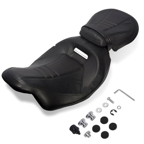 Asiento de perfil para motocicleta Road Glide con acabado premium