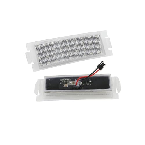 Luces matrícula Kia Forte Koup soluciona bombillas fundidas con LED blanco 2 uds