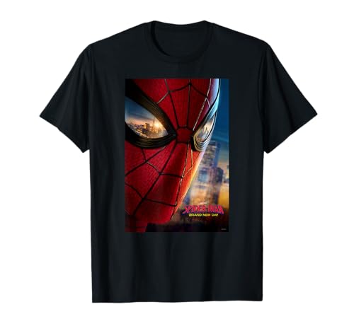 Marvel Studios Spider-Man BND Movie 2026 Mask Eyes Poster T-Shirt