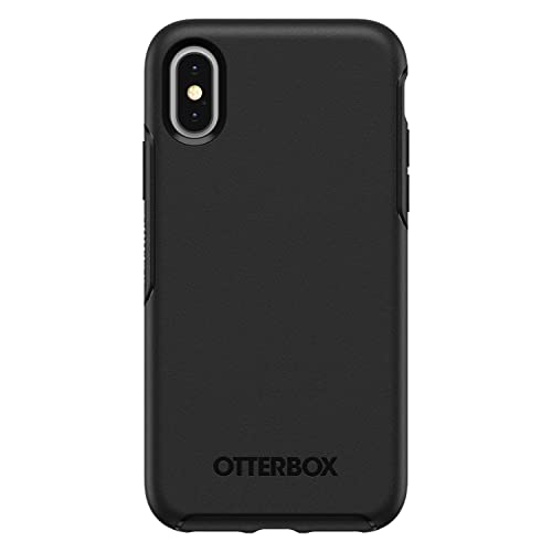 OtterBox Symmetry-hoesje voor iPhone X / iPhone Xs, schokbestendig, valbestendig, dunne beschermende hoes, 3x getest volgens militaire standaard, Zwart - Afbeelding 5