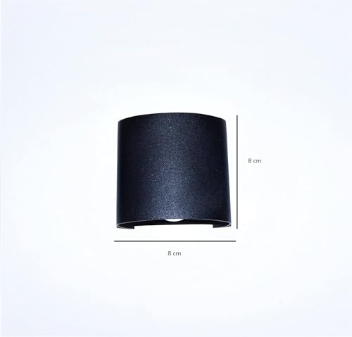 Image of blissbells 2 Way LED Wall Light | Modern Up Down Wall Sconce | Warm White Decorative Wall Lamp for Living Room, Bedroom, Staircase & Hallway