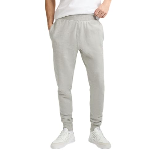 Champion mens Reverse Weave Jogger, Left Hip C Sweatpants, Oxford Gray-y06146, Large US
