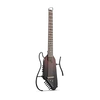 J*B様 DONNER トラベルギター　ヘッドレスギター　サイレントギター　ブラ Amazon.co.jp: Donner トラベルギター ポータブルギター ヘッドレス