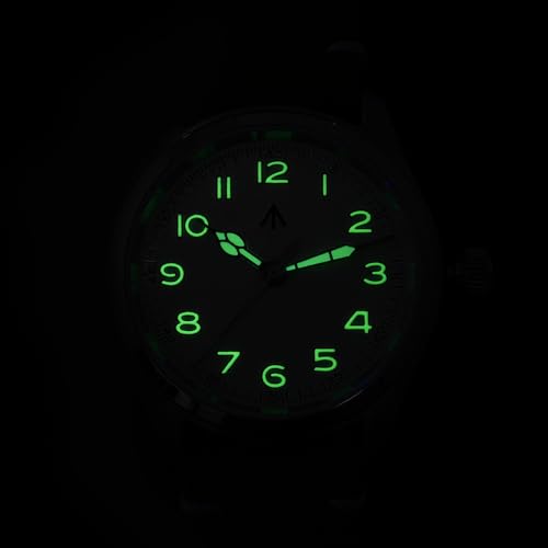 Image of TACTICAL FROG Militado ML08 Field Watch Japanese Sweep VH31 / 515 Movt with Calendar, Men's Military Watch Sapphire Crystal 10 ATM Waterproof Analog Watches for Men