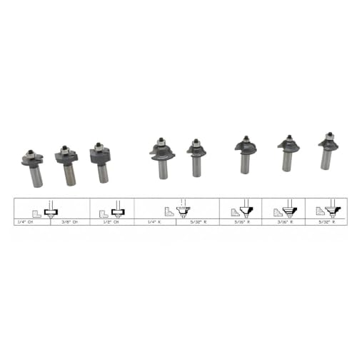 HValley Tools 8383 Wood Router Bit