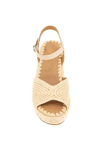 Gentle Souls by Kenneth Cole Women's Nomi Raffia Wedge Sandal2