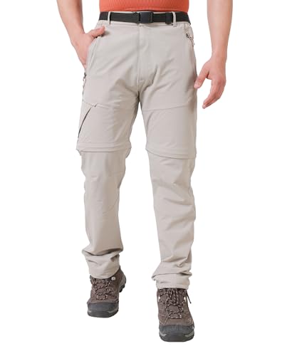 Image of Tripole Traverse Cargo Pants for Men - Convertible Trekking & Hiking Pants for Travel | Quick-Dry Lightweight Zip-Off Pants