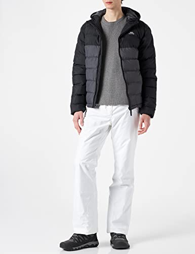 Trespass Mens Oskar Insulated Padded Quilted Hooded Jacket