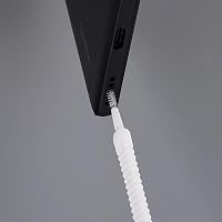 10 ultradünne Reinigungsbürsten, 10 Stück, multifunktionales Werkzeug-Set für Ladeanschlüsse, Handys, Lautsprecher und Duschköpfe zur Entfernung von Schmutz, 10 Stück – Ansicht 7
