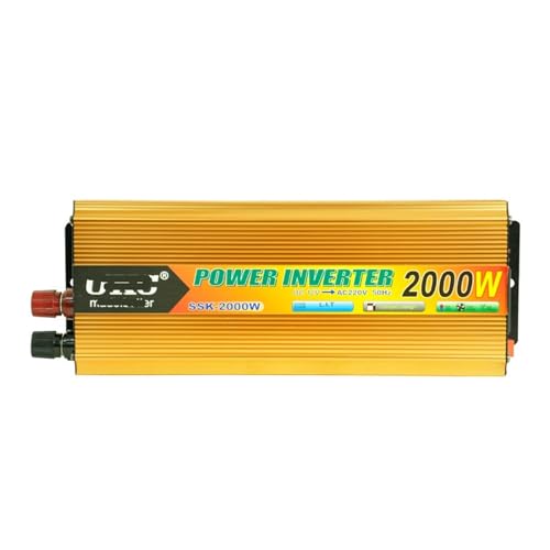 Onduleur solaire 2000W 12V 220V convertisseur haute puissance maison voiture