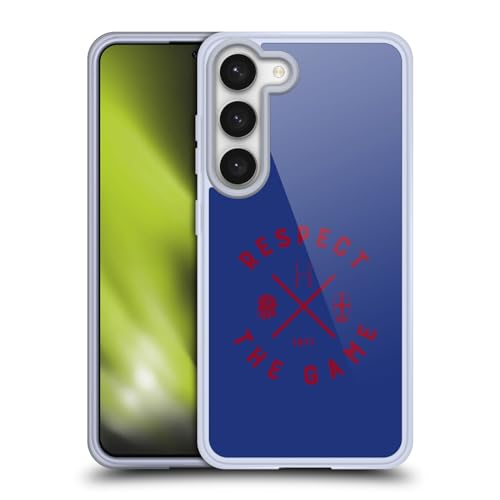 Carcasa Samsung S23 5G antideslizante de gel suave England Rugby La Rosa