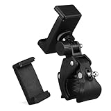 Construction durable : fabriqué à partir de matériaux à haute résistance pour résister à une utilisation quotidienne, ce clip de téléphone offre une excellente stabilité et longévité, ce qui en fait un accessoire fiable pour les configurations, support de support de téléphone micro, support de support de micro pour smartphone