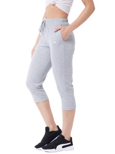 Image of Modeve Women Solid Cotton Blend Capri for summer|| Summer Wear