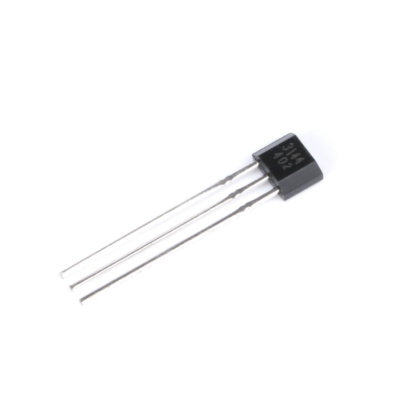 40PCS A3144 3144 Sensor de efecto Hall Detector magnético 3Pins A3144 ...