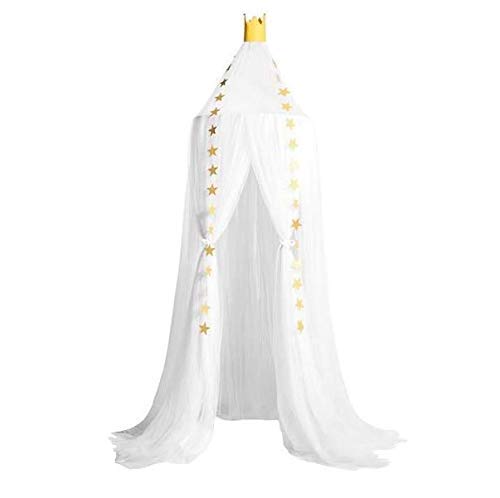 Marbeine - Baldacchino per bambini, motivo: principessa garza zanzariera per bambini, per interni ed esterni, per giocare a baldacchino, protezione contro gli insetti (viola+grigio)