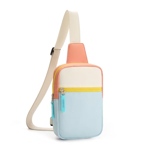 Image of Birthday Back to School Gifts for Teen Girls 8-12, Fanny Pack Crossbody Bag | 8 9 10 11 12 Year Old Girl Birthday Gifts, Kids Sling Bag Purse Travel Essential, Preppy Fashion Tween Girl Gift Trendy Stuff