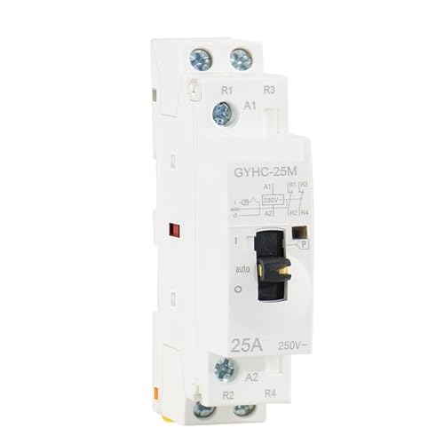 Contacteur AC manuel 2P résolvant les surcharges de circuit 25A 220V