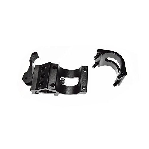 Fireclub Optics 45-Degree 1-Inch 25.4Mm Offset Flashlight Mount With Qd Quick Release Base #TOP5