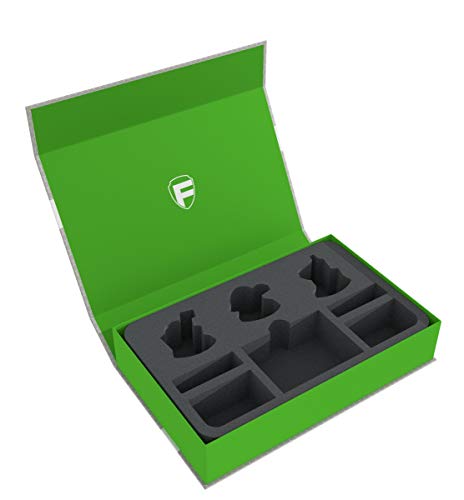 Feldherr Magnetic Box Green Compatible With Warhammer Underworlds: Shadespire - Stormcast Eternals #TOP23