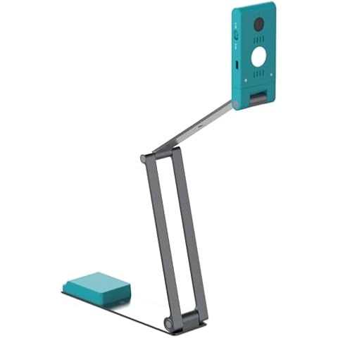 IRIScan Visualizer Webcam Document Camera v7:4K UltraHD-13MP,4in1,visualizer,Scanner A3,Portable Scanner,Web Conferencing,Distance Learning,Remote Teaching,AI Micro,Led,USB,WinMac (4K-13MP) Cover