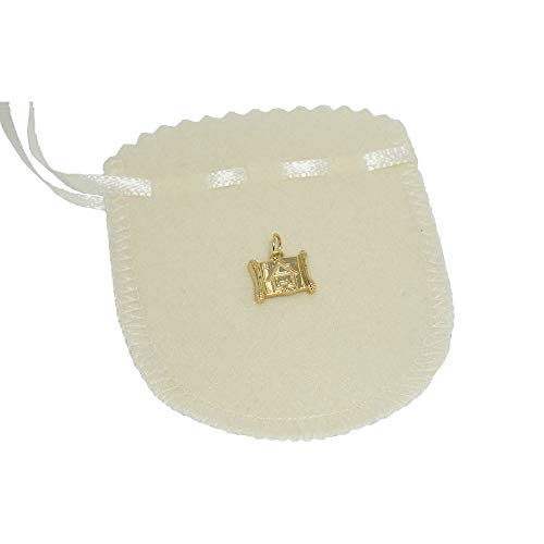 Pingente Berloque Folheado A Ouro 18K Arquitetura Casa