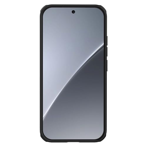 Image of Nillkin Case for Xiaomi Mi 17 (6.3 inch Inch) Super Frosted Shield Pro Magnetic Hard Back Soft Border (PC + TPU) Cover Raised Bezel Camera Protect Transparent Black Color