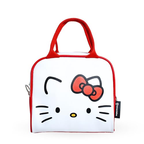 Bolsa Térmica Lancheira Hello Kitty com Alça fitness Marmita Zona Criativa